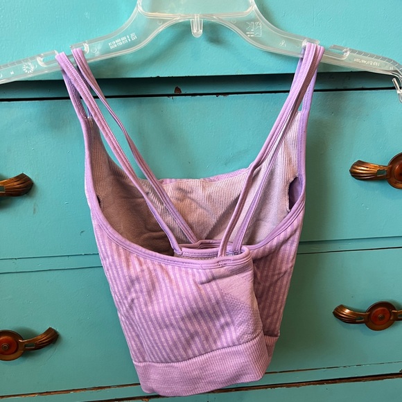 Purple smartwool sports bra - Picture 3 of 6